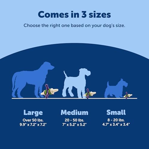 PetSafe Busy Buddy Jack - Treat Holding Dog Chew Toys - Helps Clean Teeth - Vanilla Scented Rubber for Strong Chewers - Treat Refills Included - Interactive Dog Toy Keeps Dogs Busy - Purple, Medium - Image 5