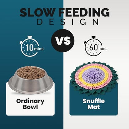 PET ARENA Interactive Dog Snuffle Feeding Mat Adjustable Nose Work Toy - Image 5