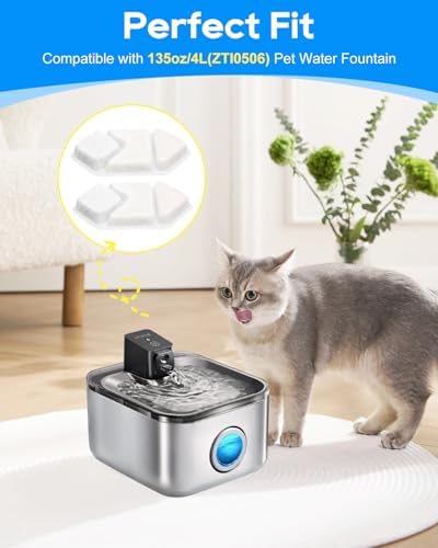 Cat Water Fountain Filter Replacement Compatible with Speedeer - Image 2