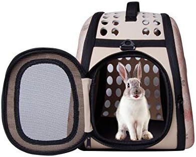 PetLike Airline Approved Pet Carrier Soft Sided Collapsible Travel Bag for Cats & Small Dogs (Beige, Smooth) - Image 4