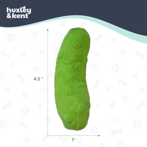Huxley & Kent Plush Crinkle Catnip Cat Toy, Pickle - Image 6
