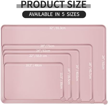 Reopet Silicone Pet Feeding Mat - Waterproof & Non-Slip Dog Cat Placemat - Image 2