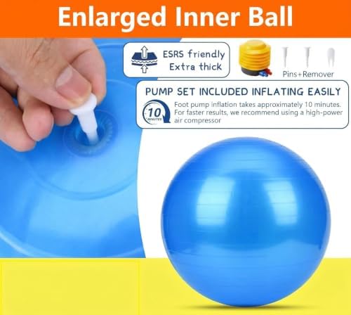 Herding Ball for Dogs, 17.6" Outdoor Exercise Toy for Small & Medium Dogs - Image 5