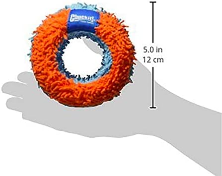Chuckit! Indoor Fetch Roller Toy for Dogs - Interactive Dog Toys for Boredom, Orange and Blue