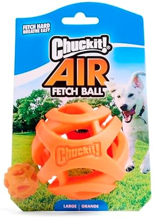 Chuckit! Air Fetch Ball, Large 3in, for Dogs 60-100lbs, 1 Pack - Image 2