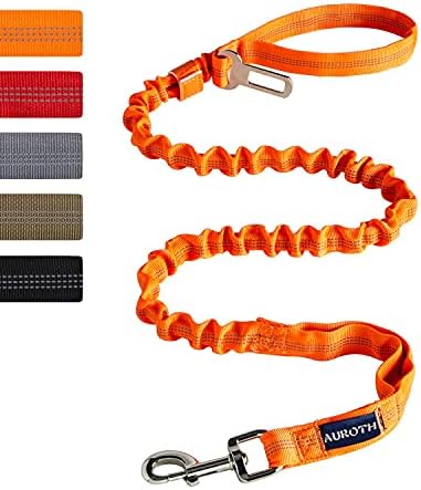 AUROTH Bungee Dog Leash for Large Dogs, No Pull for Shock Absorption by AurothPets