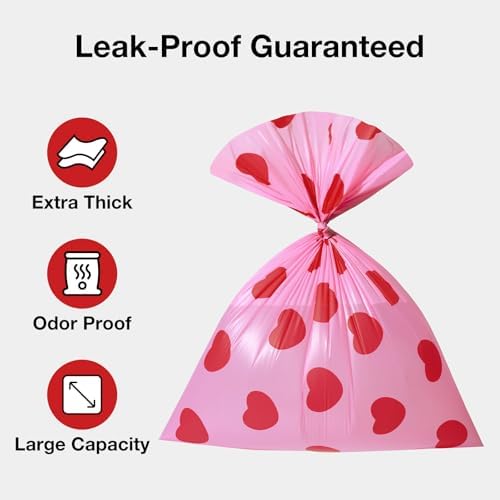 VETRESKA Dog Poop Bag Dispenser with Smoked Cherry Scented Bags, 105 Counts - Image 2