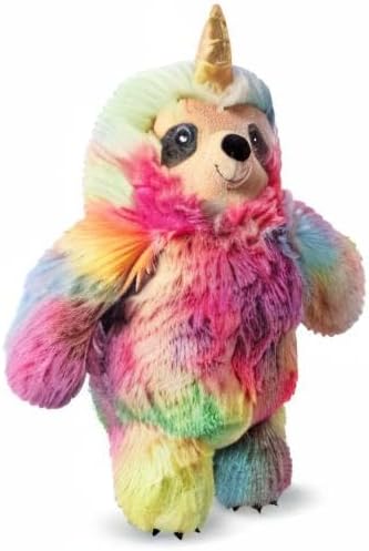 Fringe Studio Dog Toy, Slothicorn-Plush Pet Toy (289334), Multicolor Medium
