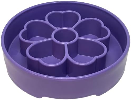 SodaPup Flower Design Enrichment Bowl – Durable Slow Feeder Bowl Made in USA from Non-Toxic, Pet-Safe, Food Safe Material for Mental Stimulation, Slowing Down Eating, Healthy Digestion, & More - Image 2