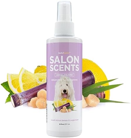 Bark2Basics Salon Scents Dog Cologne Spray, Sweet Italian Lemon, 8 oz by Bark2Basics%7CGroomersChoice