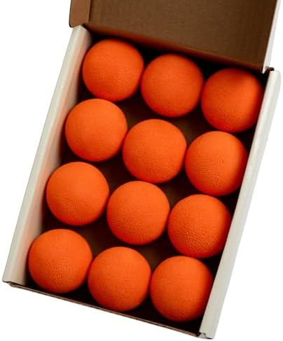 Rawry Foam Ball Cat Toy for Indoor Cats & Kittens,12 Pack, Orange - Image 6