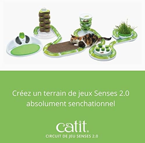 Catit Senses 2.0 Play Circuit Interactive Cat Toy - 8-Piece - Image 4