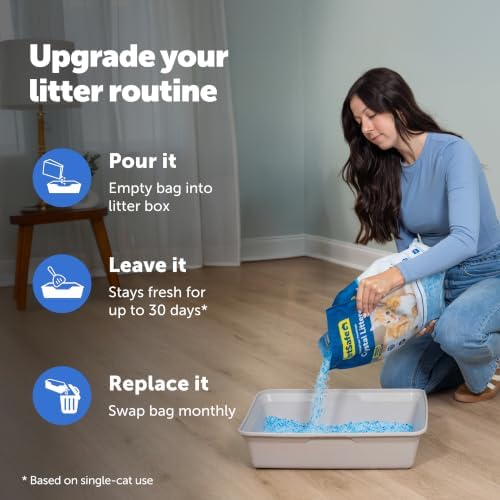 PetSafe ScoopFree Premium Crystal Litter, Fresh Scent, 8Lb Bag, 3 Pack - Image 4