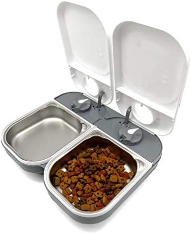Cat Mate Stainless Steel Bowl Inserts for C100 & C200 Automatic Pet Feeders (Pack of 2) - Image 2