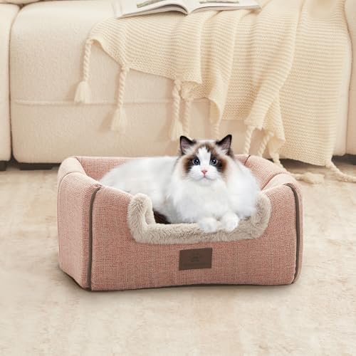 WINDRACING Cat Bed for Indoor Cats - Cat Cave Beds Cat House Cat Tent with Removable Washable Cushioned Pillow, Soft Kitten beds,Cat Beds & Furniture, for Small and Medium Pet Bed - Image 6