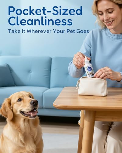 Dog Ear Cleaner - Pet Ear Wash, Flush and Drop Cleaner Solution for Cat & Dog Infection and Itch Relief, Gently Removes Debris, Wax Buildup, Odor - 1.69 fl oz - Image 7