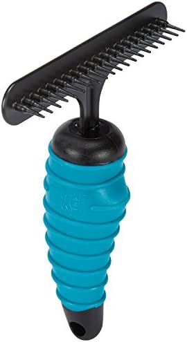 Master Grooming Tools Ergonomic Undercoat Pets Rake, Black by Master+Grooming+Tools