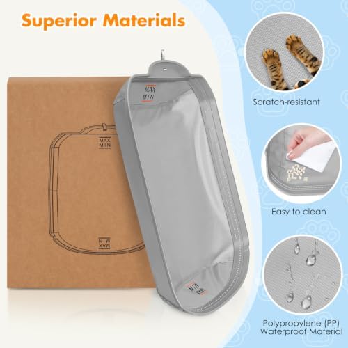 BKNOOU 2 Pack Self Cleaning Litter Box Waterproof Pads with 30 Liners - Image 3
