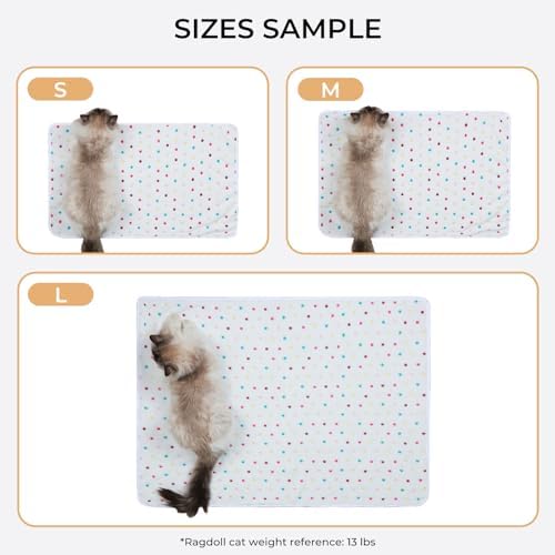 Luciphia 1 Pack 3 Blankets Super Soft Cute Dot Pattern Pet Blanket Flannel Throw for Dog Puppy Cat Large(41x31), Brown - Image 3