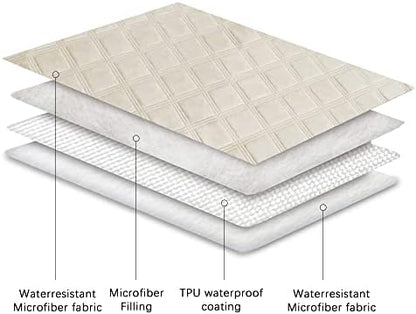 Ameritex Waterproof Dog Bed Cover Pet Blanket with Anti-Slip Back for Furniture Bed Couch Sofa - Image 5