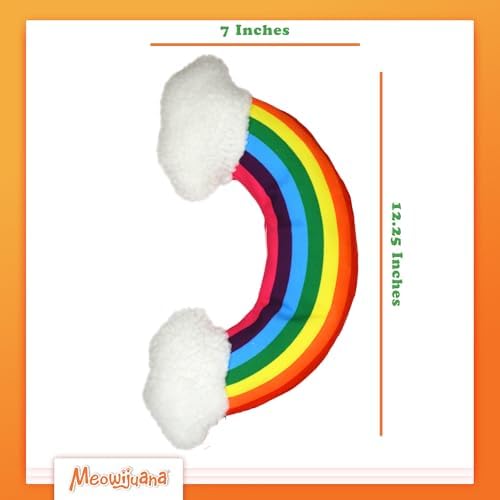 Meowijuana Rainbow Kicker Cat Toy | Refillable Catnip Kicker - Image 3