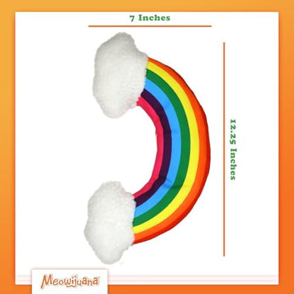 Meowijuana Rainbow Kicker Cat Toy | Refillable Catnip Kicker - Image 3