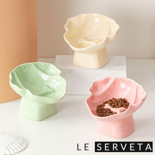 Ceramic Raised Pet Slow Feeder Bowl, Elevated Cat and Dog Slow Feeder, Decorative Standing Doggy Design, Anti-Slip Base, Anti-Vomiting (Green) - Image 7