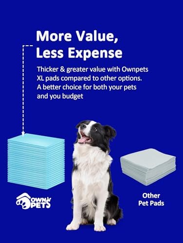 Ownpets XL Dog Training Pads 35x32, 6-Layer Leak-Proof Pee Pads, 20 Count - Image 5