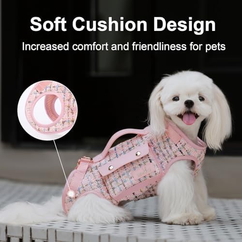 Wakytu Dog Lift Harness Dog Carrier Sling for Small Dogs & Cats,L - Image 6