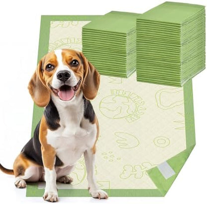 Dog Pee Pads with Adhesive Strips 50Count, 19"X30" Extra Large Disposable Pee Pads for Dogs, Non-Slip Puppy Training Pads for Crate/Cage/Carrier by GardnerPet