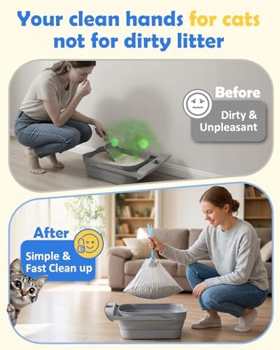 180 Count 27"x13" Cat Litter Bags Compatible with NeaksM1 & Petpivt 11/12 - Image 6