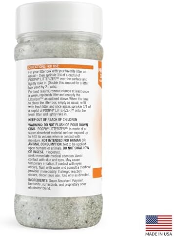 POOPH Litterizer Cat Litter Odor Eliminator Additive, 16 fl oz Bottle - Image 2