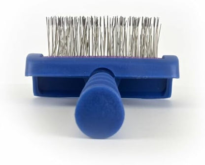 Show Tech Tuffer Than Tangles LongReach Medium, Slicker Brush for Dog Grooming, Dog Brush for Doodle Breeds, Dematting, Remove Undercoat - Image 4