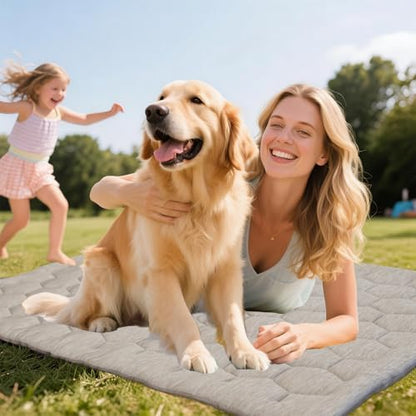 Giant Dog Cooling Mat, (Q-MAX>0.4) Size C(59x40in) Summer Relief - Image 6