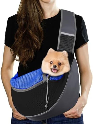 Pawaboo Pet Sling Carrier for Small Dogs Cats by Pawaboo