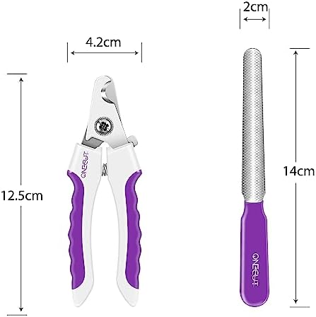 4.7" Small Dog & Cat Nail Clipper Stainless Steel Cat Claw Trimmers - Image 2