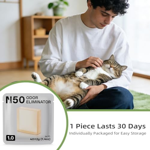 6 pack N50 Odor Eliminator 1.0, deodorizer control cat litter box - Image 7