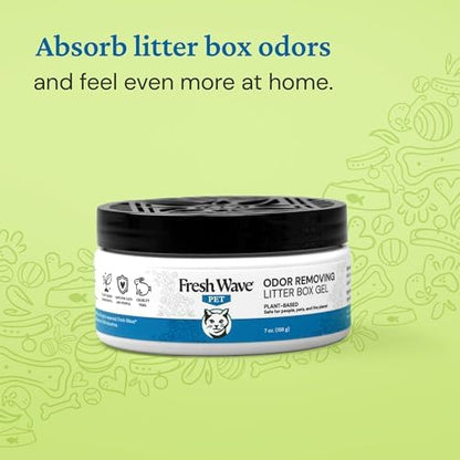 Fresh Wave Litter Box Odor Eliminator Gel, 7 oz Each, 2-Pack - Image 6