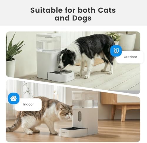 2.9 Gallon Automatic Dog Water Dispenser with Stainless Steel Bowl - Image 6