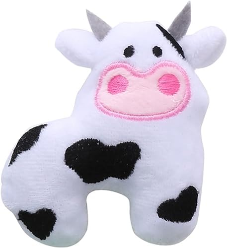 Catnip Toy, Cat Plush Chew Toy, Teeth Grinding Catnip Toy Cow Pet Supplies by Unknown