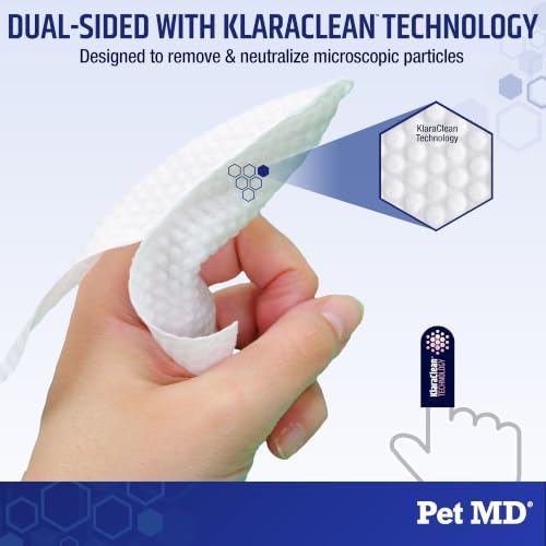 Pet MD Finger Wipes - Tear Stain Remover for Dogs & Cats - 50ct - Image 5