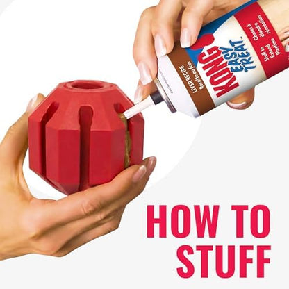 KONG Stuff-A-Ball, Natural Rubber Dental Chew Toy, for Medium Dogs - Image 5