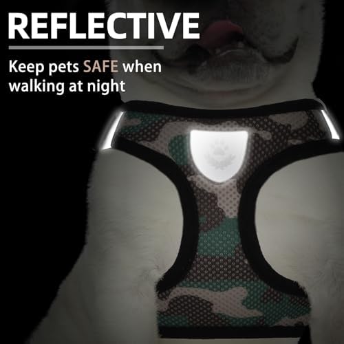 PUPTECK Dog Harness, Collar and Leash Set No Pull for Small Medium Sized - Image 5
