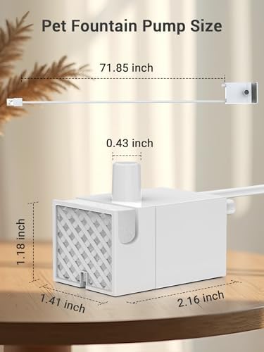 Kastty 15L Dog Water Fountain Pump for FS76 FS78 FS79 FS84 FS85,P05 - Image 2