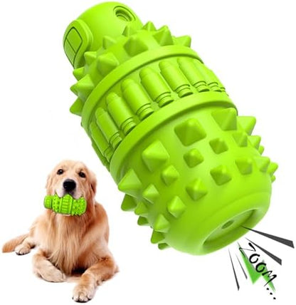 PIFFZEDO Natural Rubber Squeaky Dog Chew Toy for Large Aggressive Chewers by PIFFZEDODirect