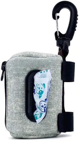 Dog Poop Bag Holder for Leashes doggie bag holder(Light denim) by Unknown
