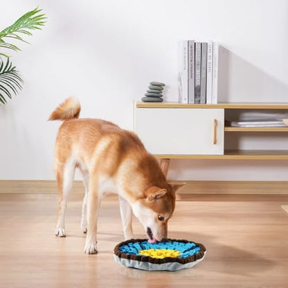 Snuffle Mat for Dogs & Cats, Adjustable Puzzle Toy Slow Feeder - Image 4
