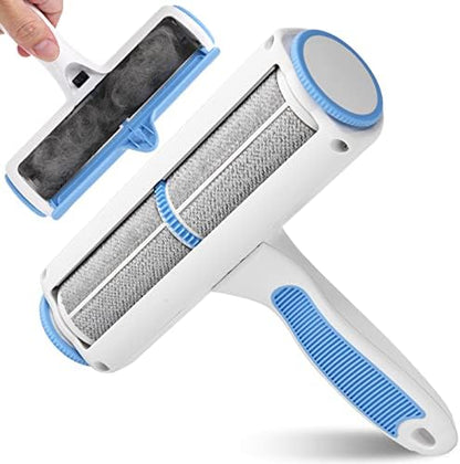 Pet Hair Remover Reusable Cat and Dog Hair Remover Multi-Surface Lint Roller Portable Fur Removal Tool for Furniture,Couch,Carpet,Bedding,Clothes and Car Seats, Non-Slip Handle Self-Cleaning Roller by CenGoes
