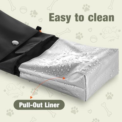 FOREGOER Dog Treat Pouch with Washable Lining, 4 Cup Training Bag Outdoor - Image 3