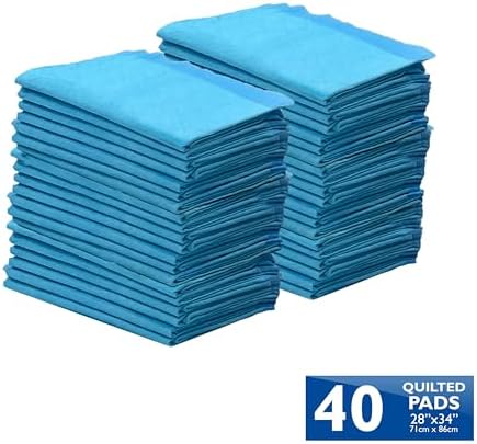 Four Paws Wee-Wee Superior Performance Extra Large Pee Pads for Dogs with Runoff Barrier Edge Guard Protection, Puppy & Dog Potty Training Pads, Housebreaking Supplies, 28" x 34" (40Count) - Image 5